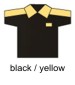 black / yellow